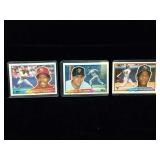 3 Baseball Cards