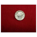 1937 Silver Mercury Dime