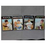 4 Baseball Cards