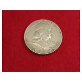 1951-D Franklin Half Dollar