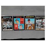 4 Baseball Cards