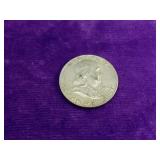 1955-D Franklin Half Dollar