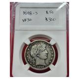 1898-S Barber Half Dollar