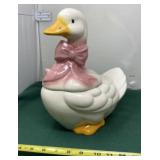 Ceramic Goose Cookie Jar
