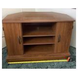 TV Stand with Side Storage Drawers and Middle