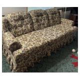 Floral Hide-a-Bed  Couch 78"x36"x34"
