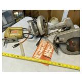 Skil saw, Black & Decker Jig Saw and Circular Saw.