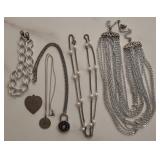 Silvertone Fashion Necklaces