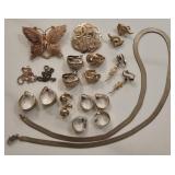 Misc. Goldtone Jewelry Items