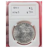 1897 Morgan Silver Dollar