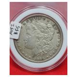 1896 Morgan Silver Dollar