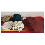 All Curtains on Table
