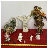 Angel Decor and Basket