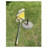 Yellow Umbrella with Base