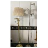 Two Tall Floor Lamps