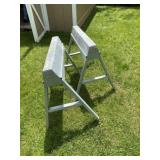Folding Aluminum Sawhorses
