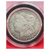 1921 Morgan Silver Dollar