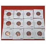 12 2009 Error Pennies