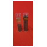 1954D Wheat Penny Roll 1955D Wheat Penny Roll