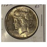 1922 Peace Silver Dollar
