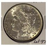 1886-P Morgan Silver Dollar