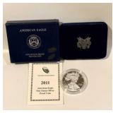 2011-W American Eagle 1oz Silver Proof Coin