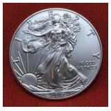 2017 American Eagle 1 Troy oz. Silver Bullion