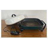 Electric Skillet with Lid