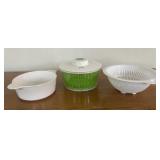 Strainers with Mixing Bowl