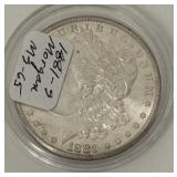 1881-S Morgan Silver Dollar