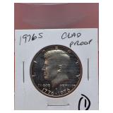 Bicentennial-S Proof Kennedy half dollar