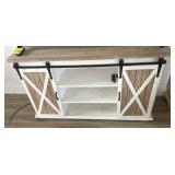 Barn Sliding Door TV Stand 54"X15.5"X32"