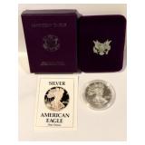 1988-S American Eagle 1oz Silver Bullion