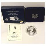 2013-W American Eagle 1oz Silver Proof Coin