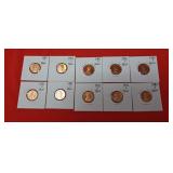 10-1982 Lincoln Proof Pennies