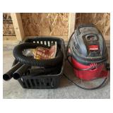 Shop Vac 1.5 Gal 2.0 Hp with Attachments