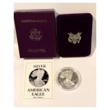 1989-S American Eagle 1oz Silver Bullion