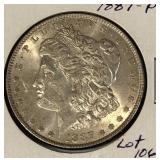 1887-P Morgan Silver Dollar