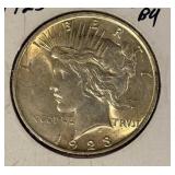 1923 Peace Silver Dollar