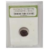 Graded Roman Coin