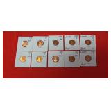 10-1978-1980 Lincoln Proof Pennies