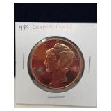 Liberty .999 Copper 1 oz