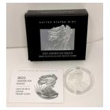 2023-W American Eagle 1oz Silver Proof Coin