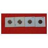 2-1898 Indian Head Pennies 2-1899 Indian Head
