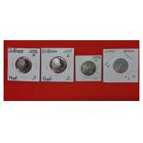 1-2006s Jefferson Nickel Mint Proof 1-2007s