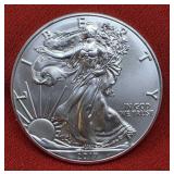 2017 American Eagle 1oz Troy Silver UNC