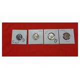 2-1964 Jefferson Nickel Mint Proof 1-1965