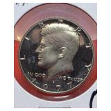 1977-S Proof Kennedy half dollar