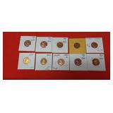 1970S-1972s Lincoln Proof Pennies