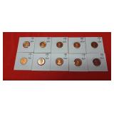 10-1981S Lincoln Proof Pennies